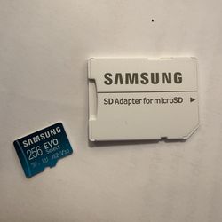 Samsung EVO Select microSDMemory Card + Adapter, 256GB