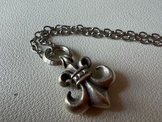Chrome Hearts Fleur De Lis Pendant