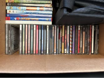 DVD & Music CD Collection – 40+ Discs