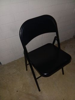 Costco BLACK CHAIR (1) $10 cash FRIM