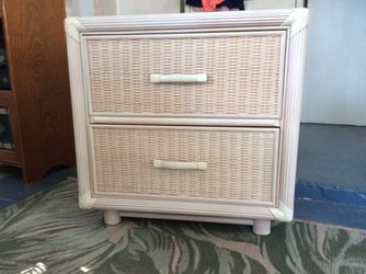 Rattan Night Stand