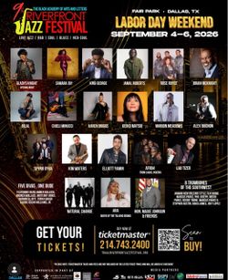 Riverfront Jazz Festival (2) 3-Day Passes/Labor Day Weekend