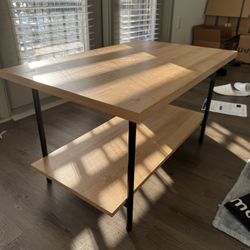 Target Wood And Metal Coffee Table 