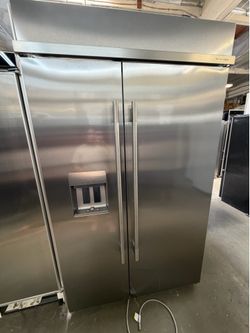 48” KITCHENAID BUILT IN STAINLESS STEEL REFRIGERATOR