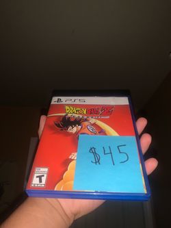 PlayStation 5 video game anime manga DBZ drangon ball z Kakarot ps5