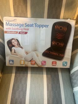Massage seat topper