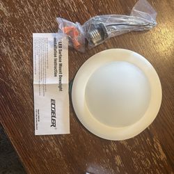 6” LED Disk Light 230v