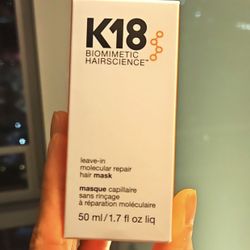 K18 Molecular Hair Mask $25 Each Or 3 For $60