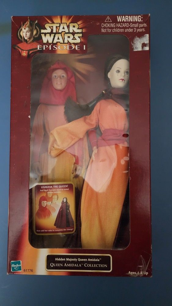 1998 Hasbro Star Wars Episode 1 Hidden Majesty Queen Amidala 12" Action Figure