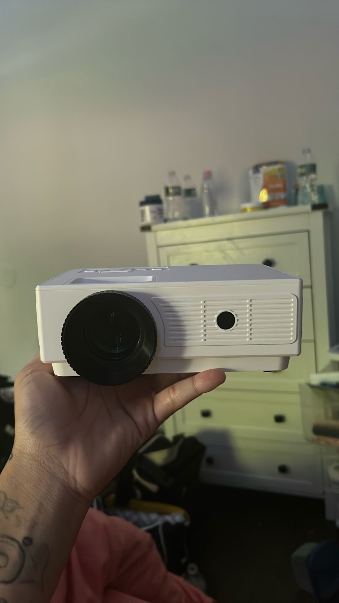 New Mini Projector – Compatible with iOS & Firestick