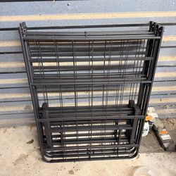 Twin-queen Folding Metal Bedframe
