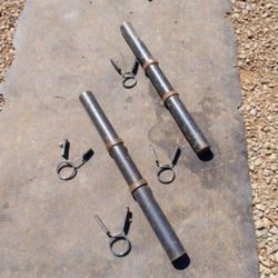 Olympic Dumbbell Handles 25lb Each 