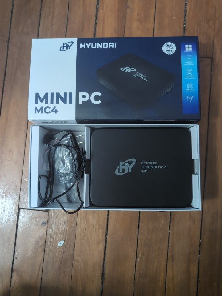 Hyundai MC4 Mini PC 4GB RAM 128GB Storage