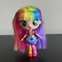 Cepia Decora Girlz Collectible Doll Rainbow Rooted Hair Vinyl Clothes 5 Inch