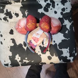 Minnie Mouse Main Attraction DISNEYLAND EARS big Thunder Mountain Disney