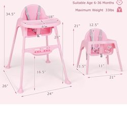MTIFUCTIONAL HIGH CHAIR 