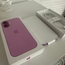 iPhone 16 Pink 128GB T-Mobile Brand New Open Box $600 Firm On Price