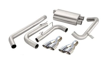 Corsa Performance Sport Catback 3.0 Twin Cat-Back Exhaust | 1998-2002 Camaro Firebird