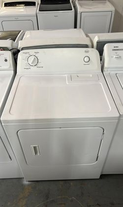 Roper Electric Dryer – 6.5 cu ft, Auto Dry, White