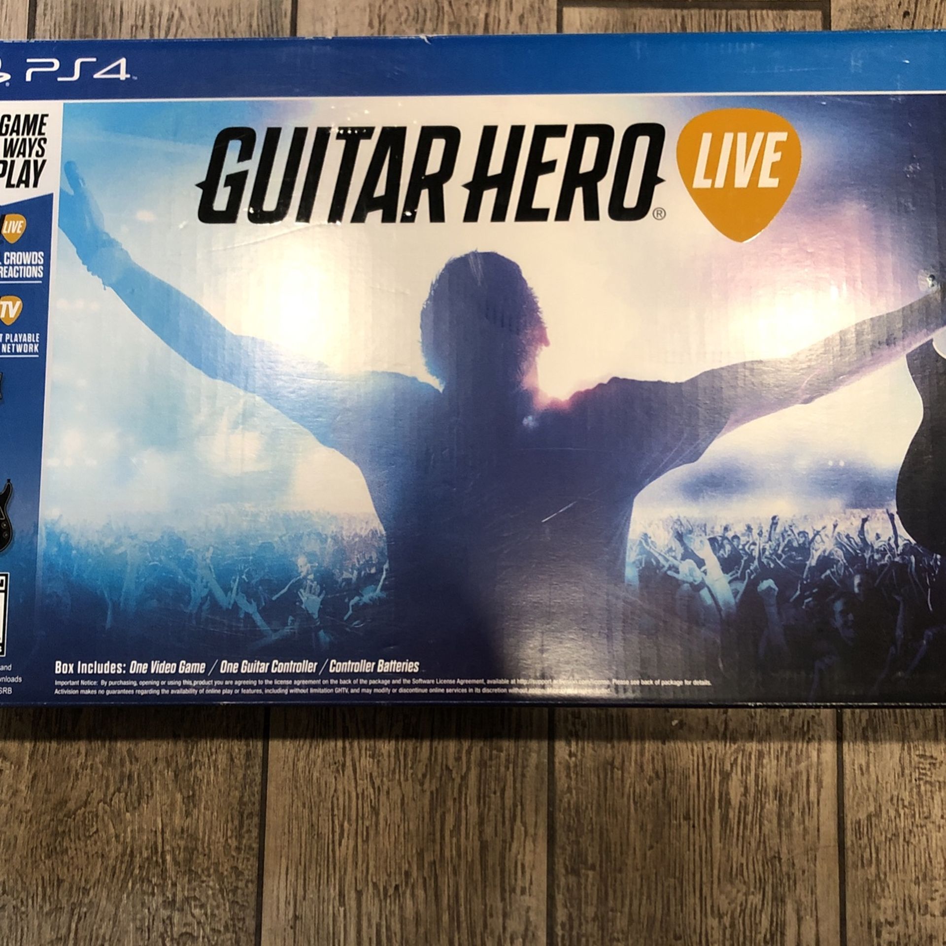 Guitar Hero Live PS4 New In Box