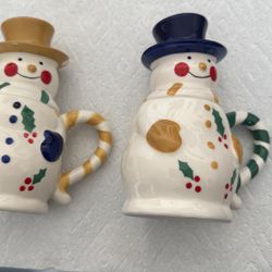 Snowman Mugs