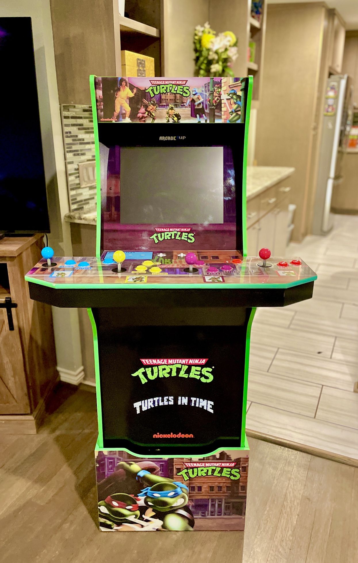 Teenage Mutant Ninja Turtles Arcade 1up Tmnt