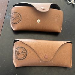 Ray ban leather case cases