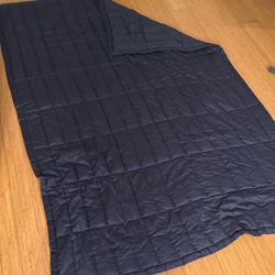 Dark Blue Weighted Therapy Blanket