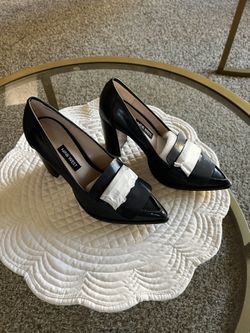 Nine West Women's Lallin Pointed Toe Block Heel