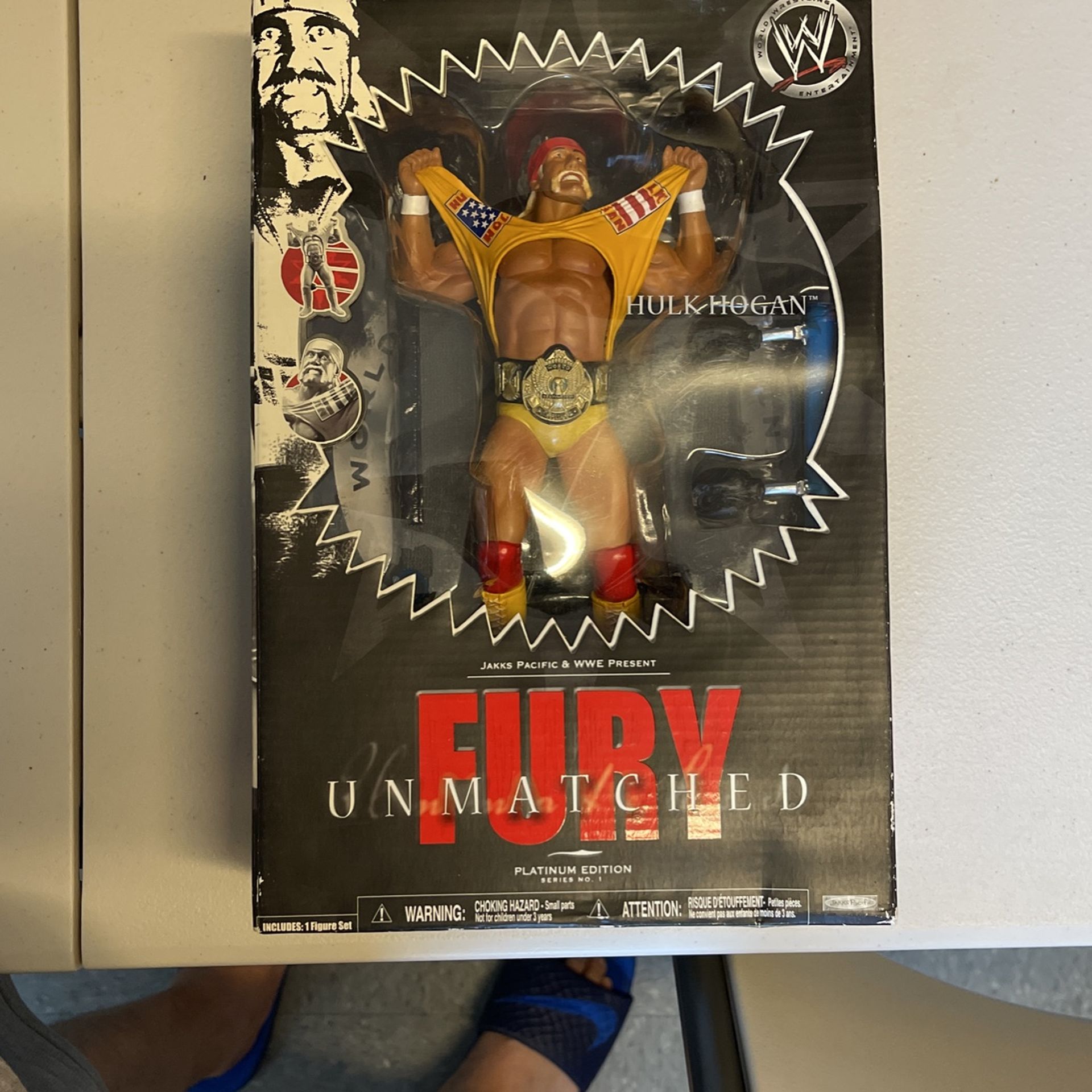 WWE Unmatched Fury Hulk Hogan Series 1
