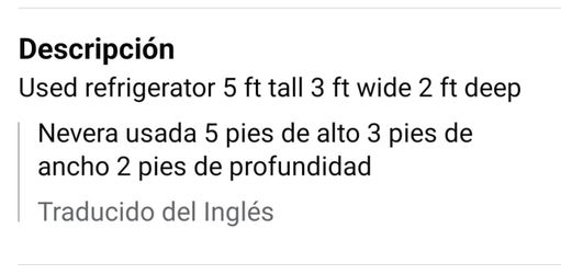 Refrigerator’s For Sale!