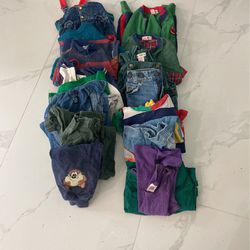 Lot Of Boys 2-4 T Clothes Including Gymboree