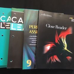 High School English & Math Books
