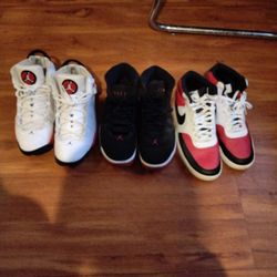 Brand New Jordan Forces Nikes Forces And Jordan 12s Brand New Mint Condition 