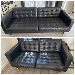 Leather Sofa AND Loveseat !! 