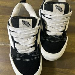 Vans Knu Skool Skate Shoe Kids Size 3Y