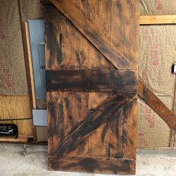Vintages Antique Barn Door Sliding Wood Door