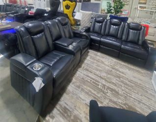SOFA Y LOVE SEAT RECLINABLES