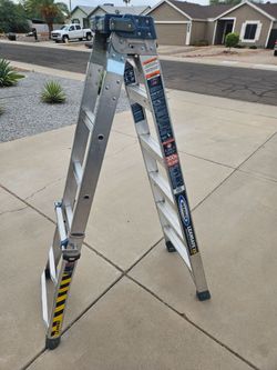 Werner Leansafe Professional 5in1 12' Aluminum Ladder