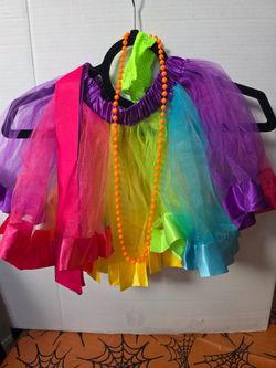 Kids Neon 3 Piece Costume