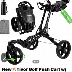 TIVOR GOLF PUSH CAR