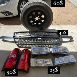 Chevy Silverado Parts 