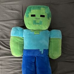 minecraft zombie offical plushie