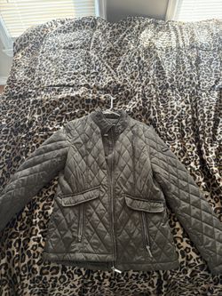 DKNY army green jacket