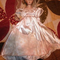 Vintage Porcelain Doll 