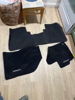 Corolla car mats 2020