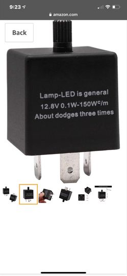 adjustable led light flasher blinker relay for turn signal