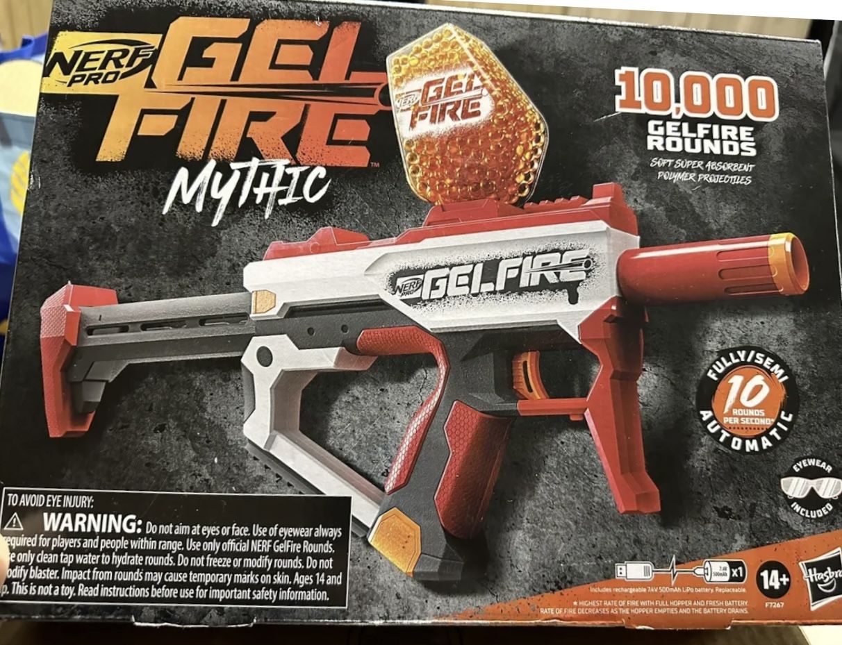 Nerf Pro Gel Fire Mythic (New in Box)