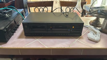 Techniques Steel double cassette deck, RS – T22 player