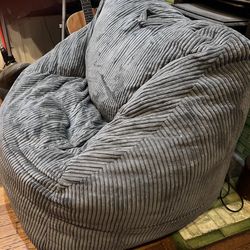 Gray Bean Bag Chair